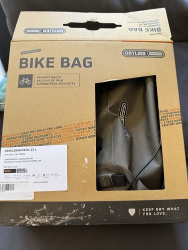 Ortlieb 15l handlebar pack - 15l,